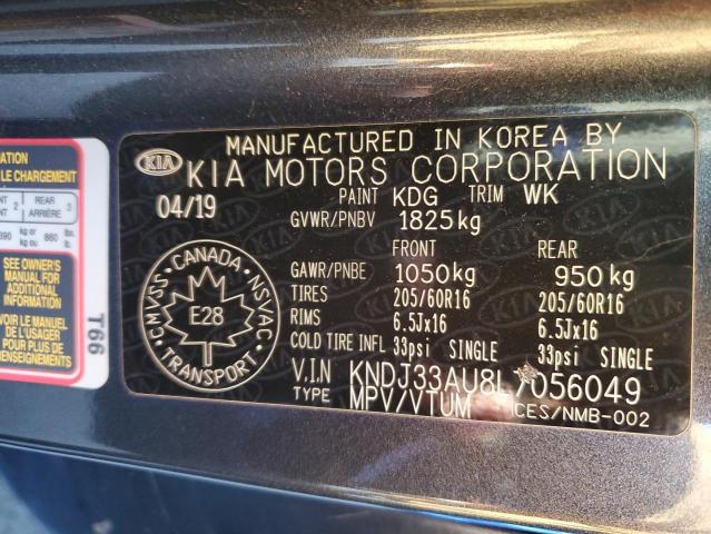 KNDJ33AU8L7056049 2020 KIA SOUL