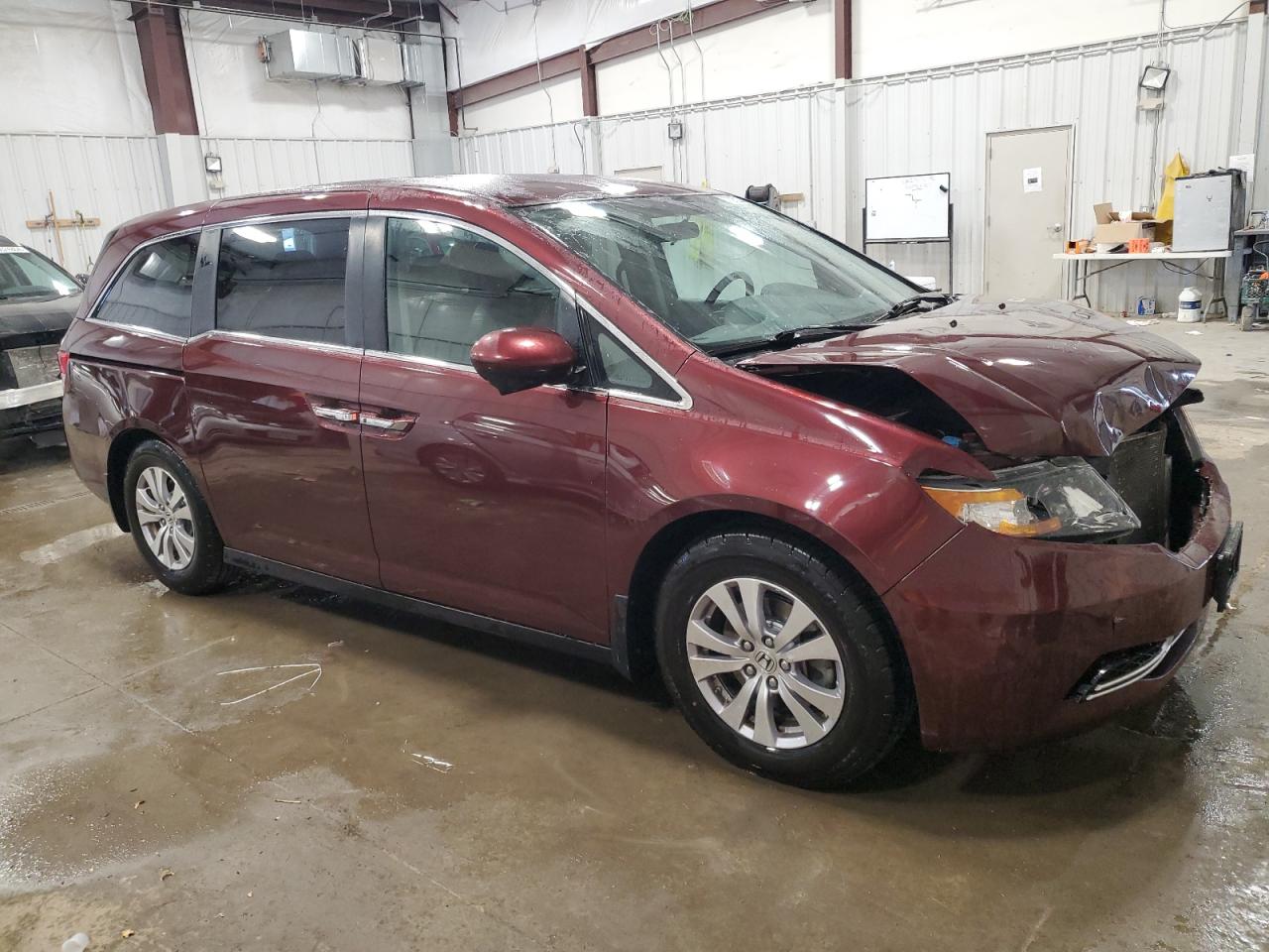 Lot #2960238460 2016 HONDA ODYSSEY EX