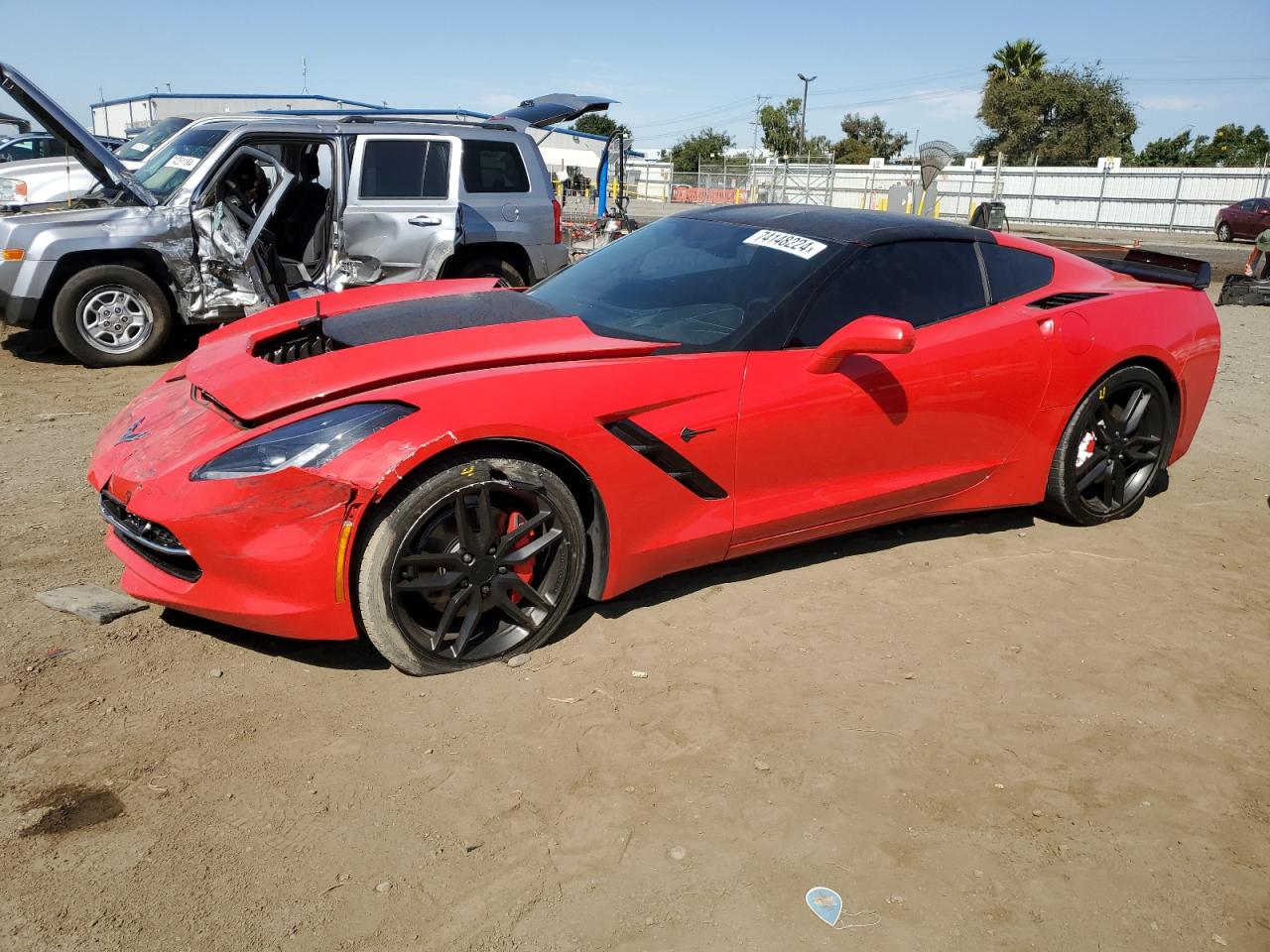 Lot #2926059771 2019 CHEVROLET CORVETTE S