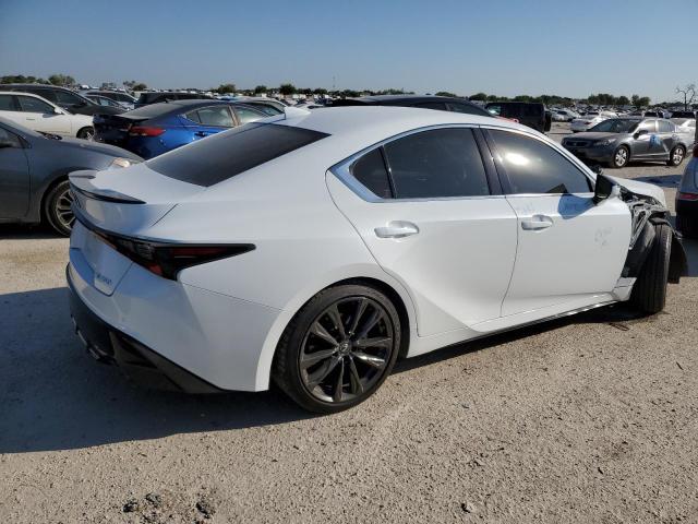 LEXUS IS 350 F S 2023 white  gas JTHGZ1B26P5059039 photo #4