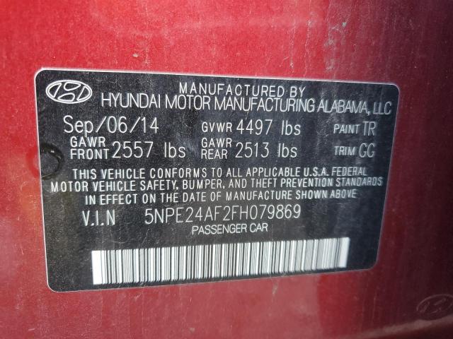 2015 HYUNDAI SONATA SE - 5NPE24AF2FH079869