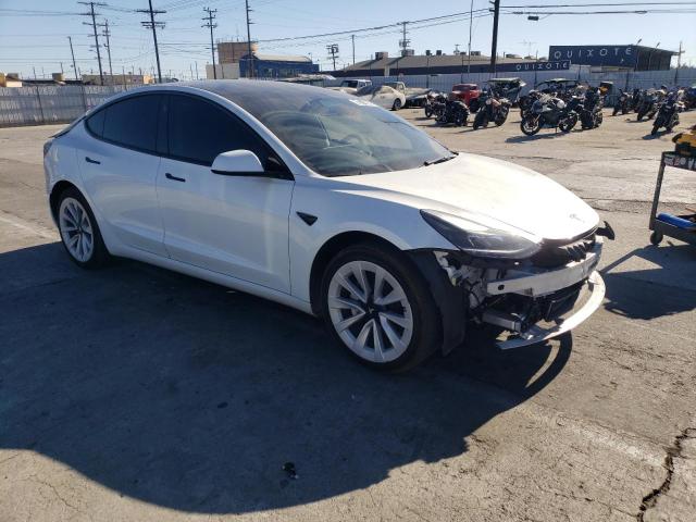 VIN 5YJ3E1EAXNF358687 2022 TESLA MODEL 3 no.4