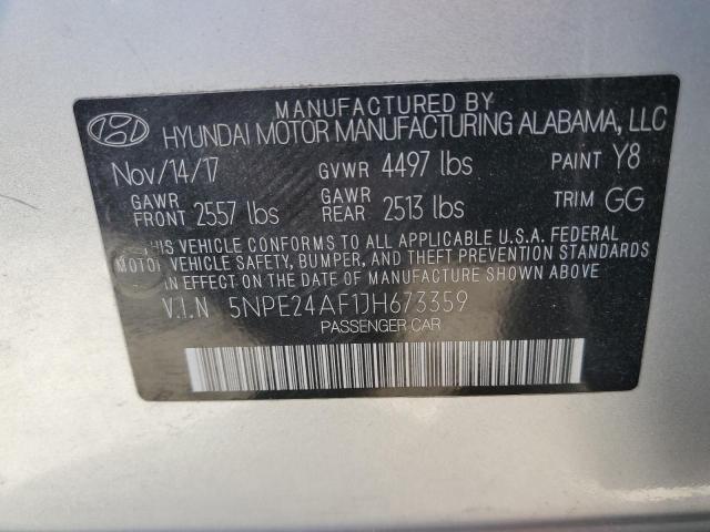 2018 HYUNDAI SONATA SE - 5NPE24AF1JH673359