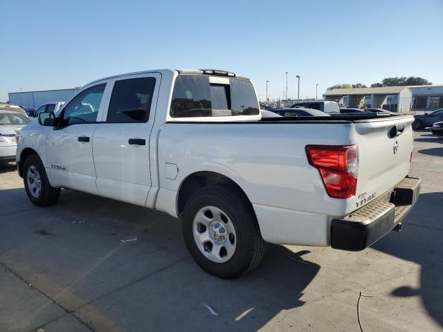 NISSAN TITAN S 2018 white  gas 1N6AA1EK4JN528479 photo #3