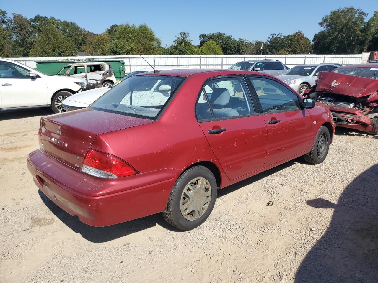 Lot #2935997817 2003 MITSUBISHI LANCER ES