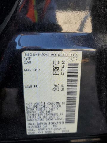 VIN 1N4AL3APXEN386399 2014 Nissan Altima, 2.5 no.12