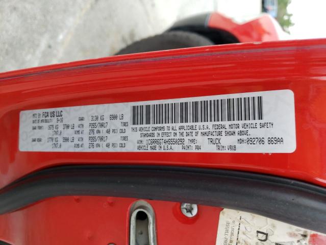 2017 RAM 1500 SLT - 1C6RR6GT4HS550292