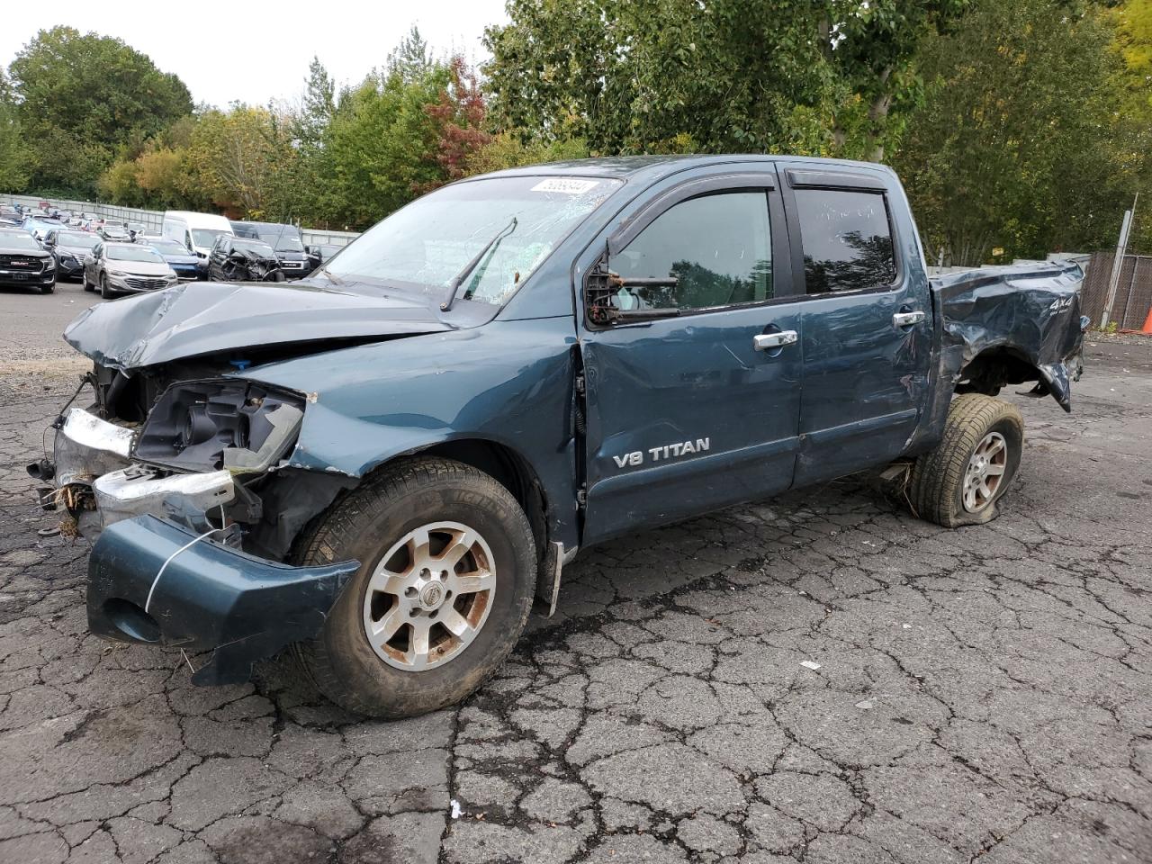 Lot #2960251733 2005 NISSAN TITAN XE