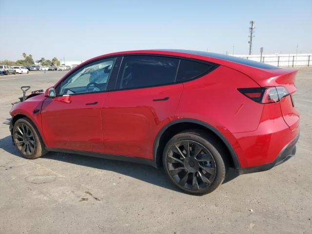 TESLA MODEL Y 2023 red  electric 7SAYGDEE8PF813000 photo #3