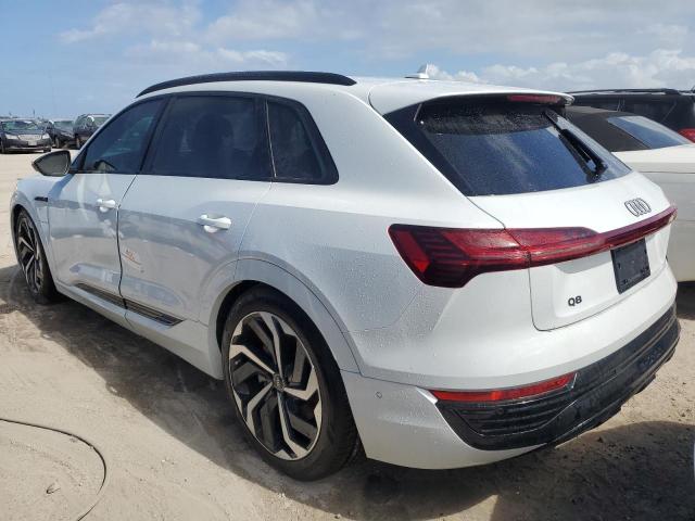 AUDI Q8 E-TRON 2024 white  electric WA15AAGE5RB063343 photo #3