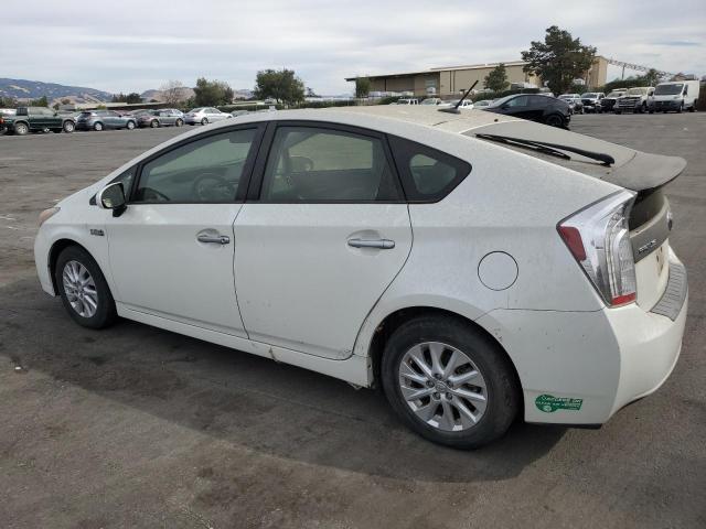 TOYOTA PRIUS PLUG 2012 white  hybrid engine JTDKN3DP5C3029435 photo #3