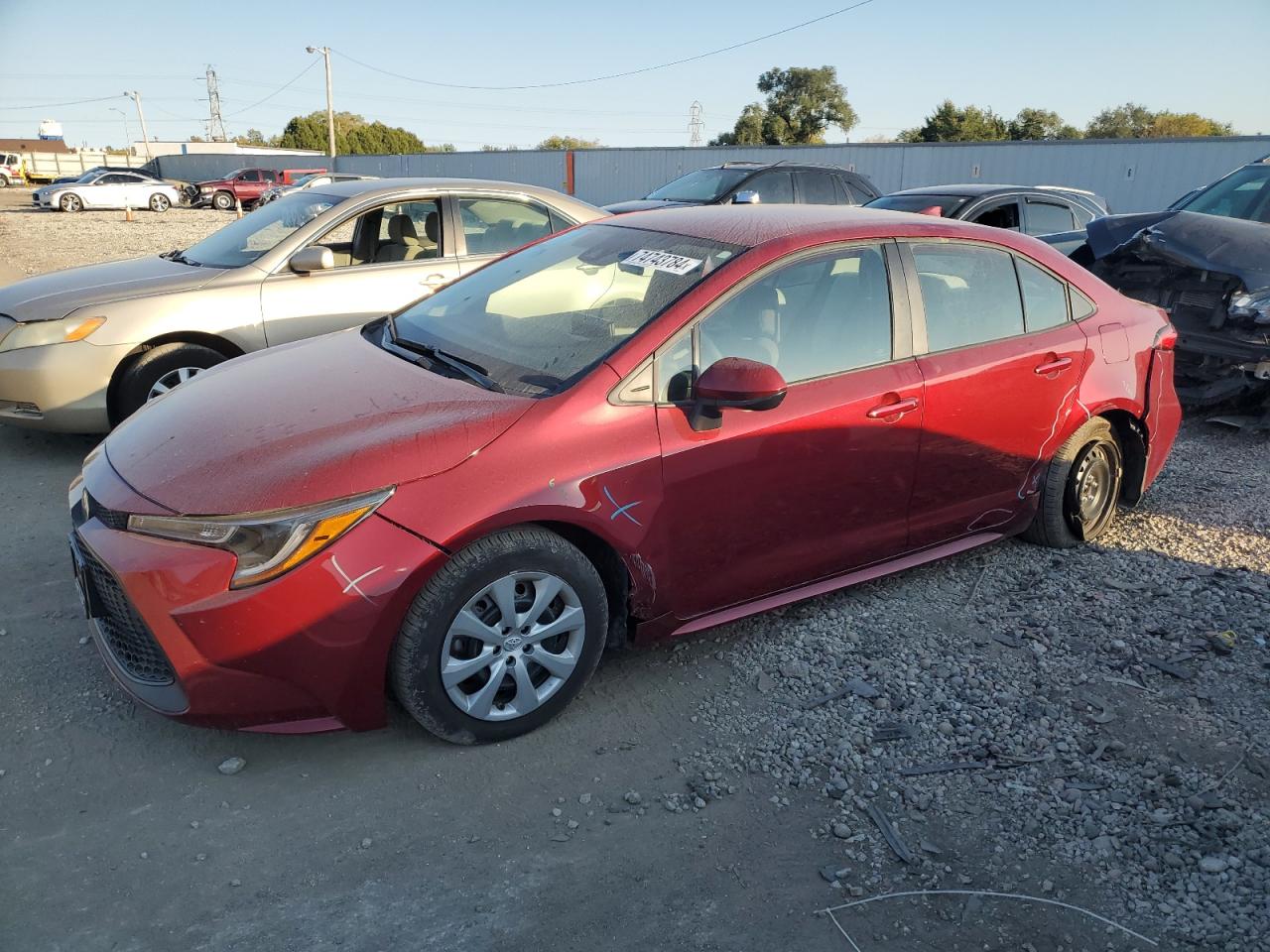 Lot #2991779199 2022 TOYOTA COROLLA LE