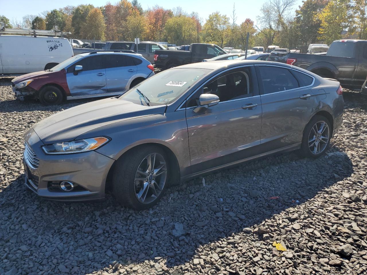 Lot #3028617973 2013 FORD FUSION TIT