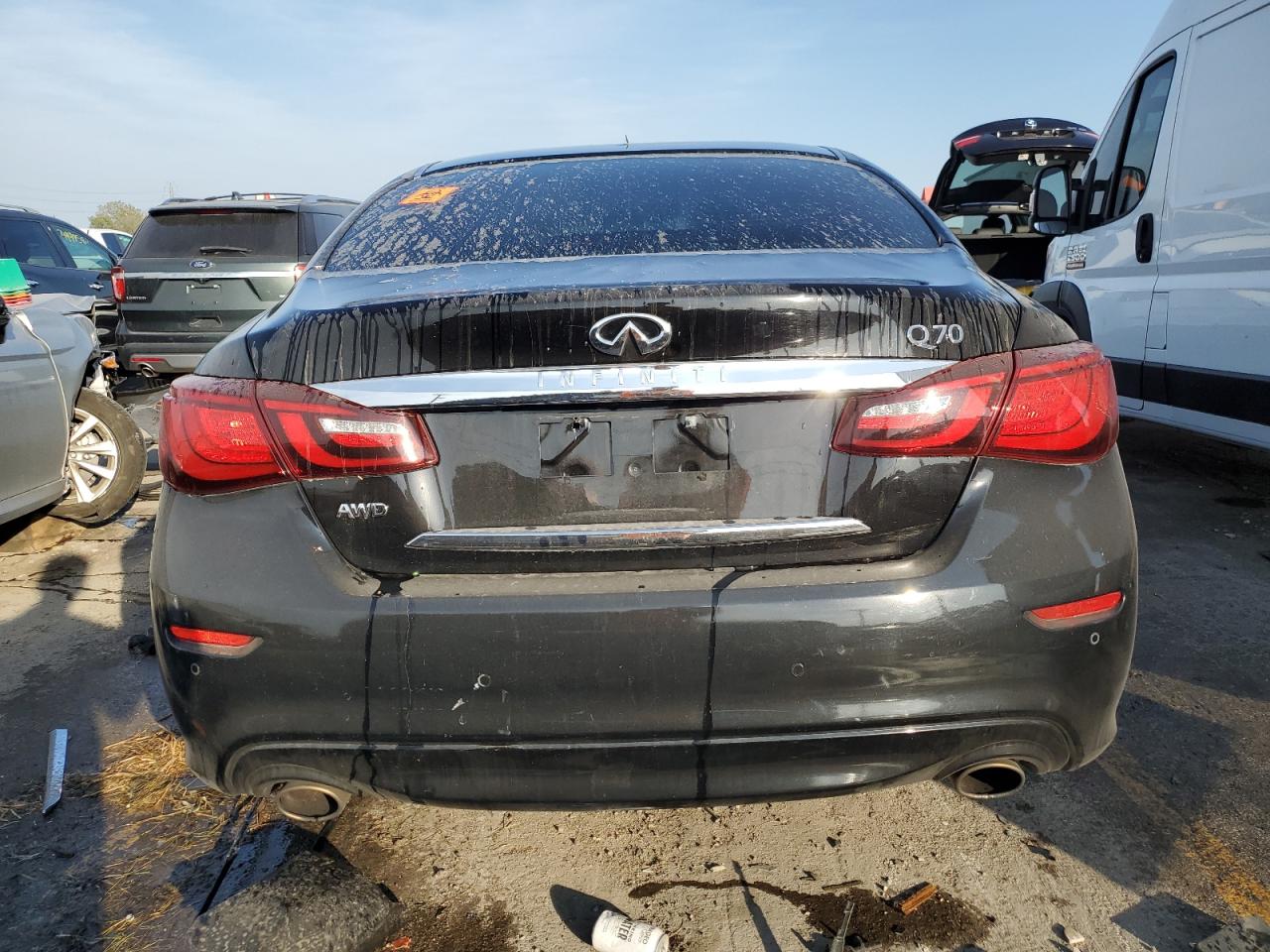 Lot #3029633069 2017 INFINITI Q70 3.7