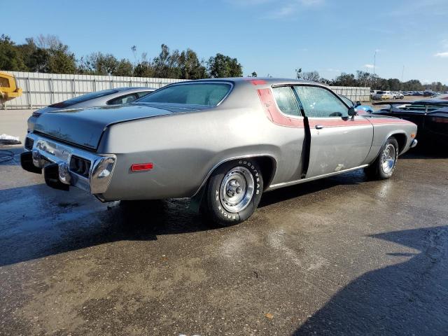 PLYMOUTH ROADRUNNER 1974 gray   RM21L4G185633 photo #4