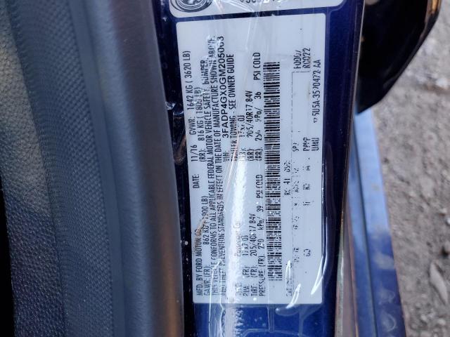 2016 FORD FIESTA ST - 3FADP4GX0GM205063