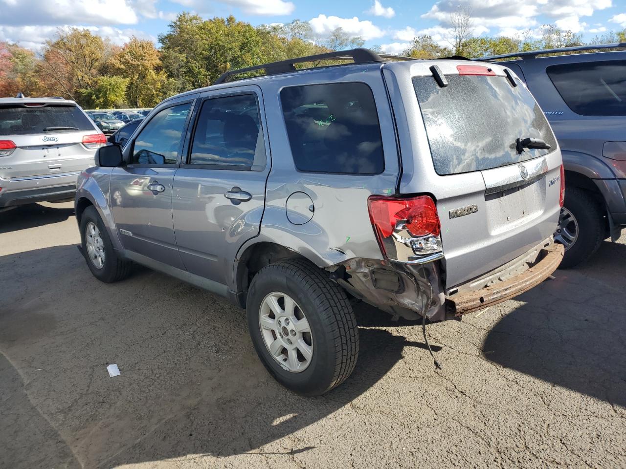 MAZDA TRIBUTE I 2008 gray  gas 4F2CZ92Z58KM16600 photo #3