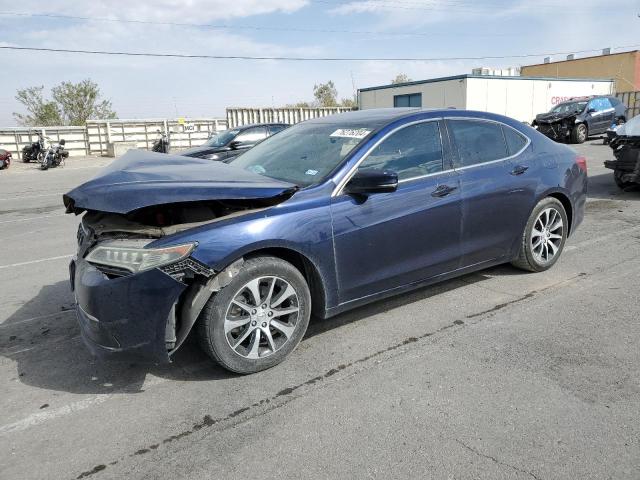 ACURA TLX TECH 2017 blue  gas 19UUB1F52HA004854 photo #1