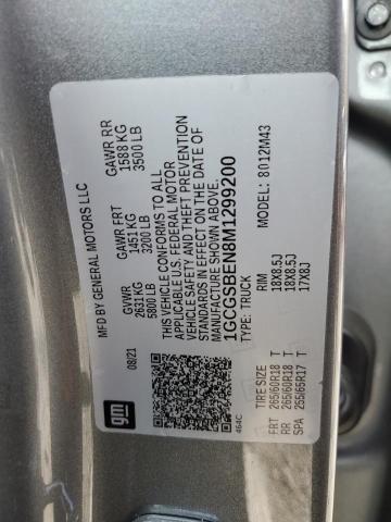 2021 CHEVROLET COLORADO - 1GCGSBEN8M1299200
