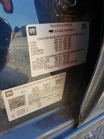 2021 GMC SIERRA K15 - 3GTU9DET0MG369332