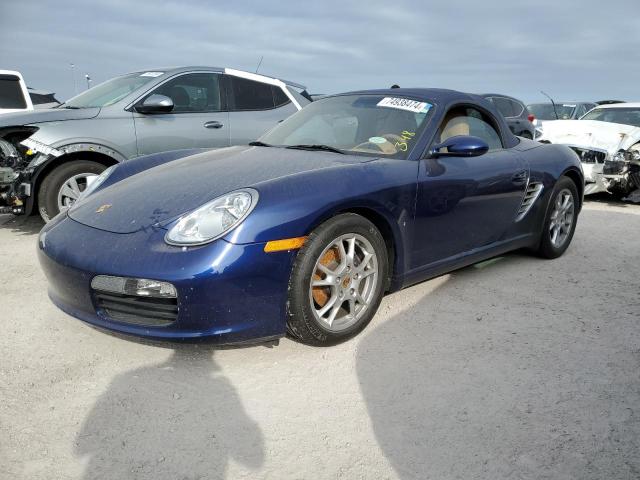 PORSCHE BOXSTER 2006 blue converti gas WP0CA298X6U713083 photo #1