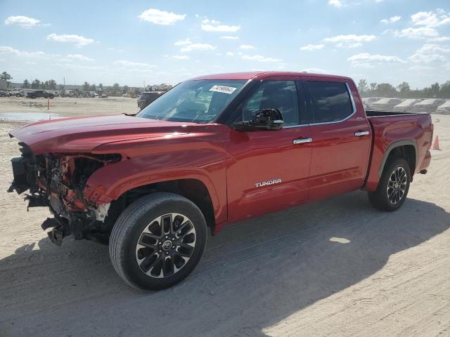 TOYOTA TUNDRA CRE 2023 red  Gasoline 5TFJA5DB1PX069372 photo #1