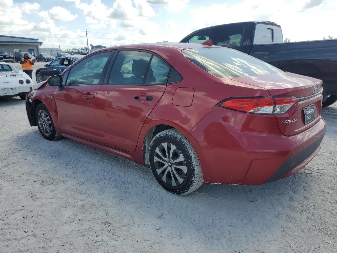 Lot #2979478941 2021 TOYOTA COROLLA LE