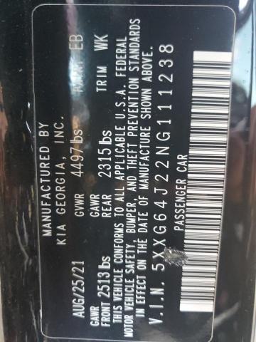 2022 KIA K5 GT LINE - 5XXG64J22NG111238