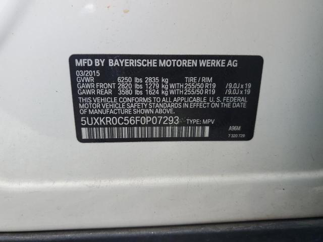 2015 BMW X5 XDRIVE3 - 5UXKR0C56F0P07293