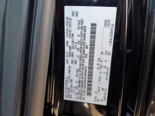 2017 FORD ESCAPE SE - 1FMCU9GD9HUD95472
