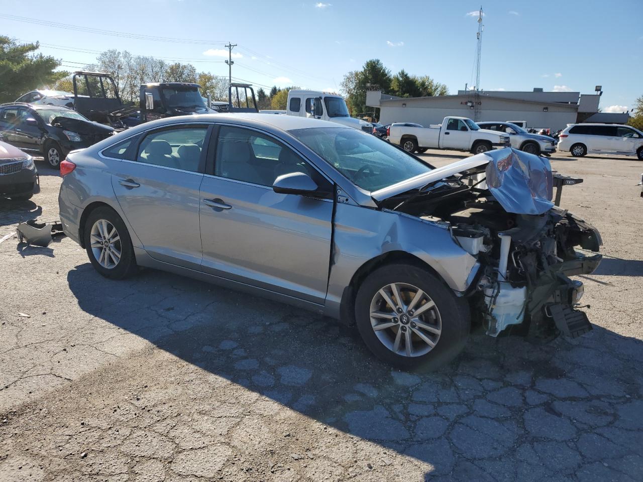 Lot #2955321715 2017 HYUNDAI SONATA SE