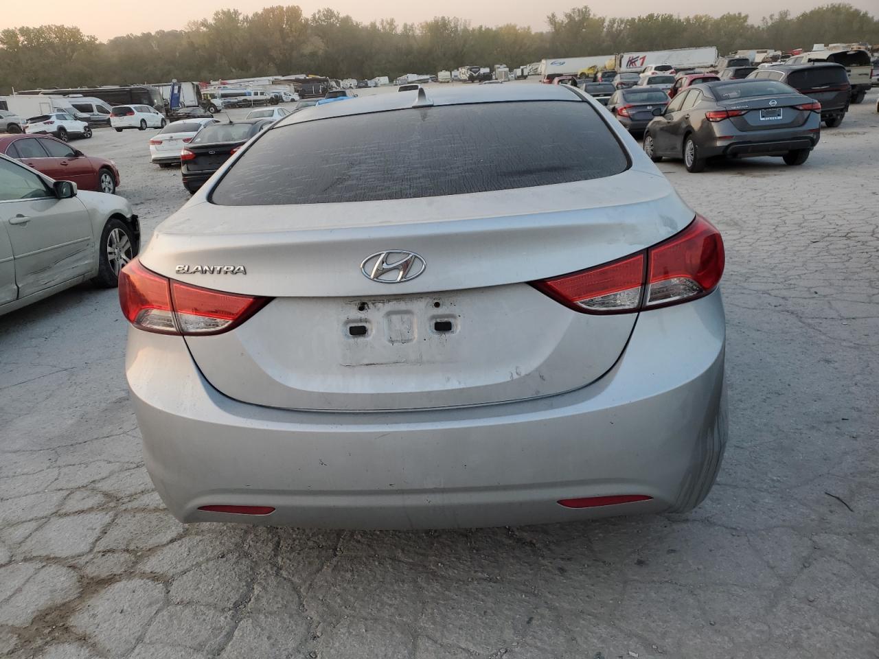 Lot #3024750234 2013 HYUNDAI ELANTRA GL