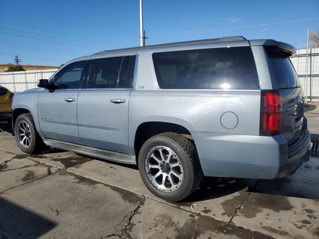 CHEVROLET SUBURBAN K 2015 blue  gas 1GNSKJKC0FR712603 photo #3