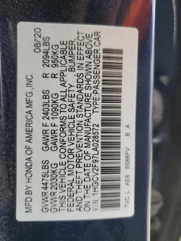 2020 HONDA ACCORD TOU - 1HGCV2F97LA028572