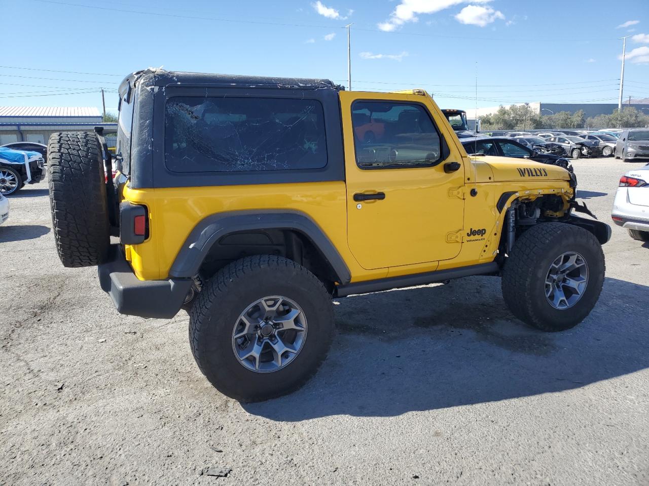 Lot #2943541101 2021 JEEP WRANGLER S