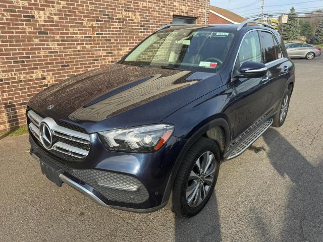 MERCEDES-BENZ GLE 350 4M 2020 blue  gas 4JGFB4KB7LA035994 photo #1