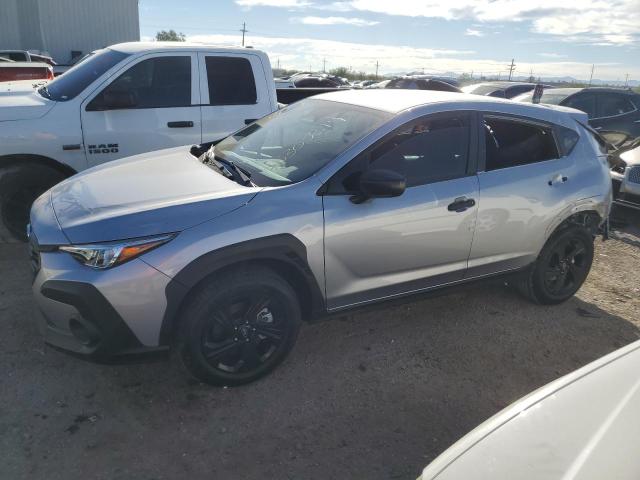 SUBARU CROSSTREK 2024 silver  gas JF2GUABC3R8861138 photo #1