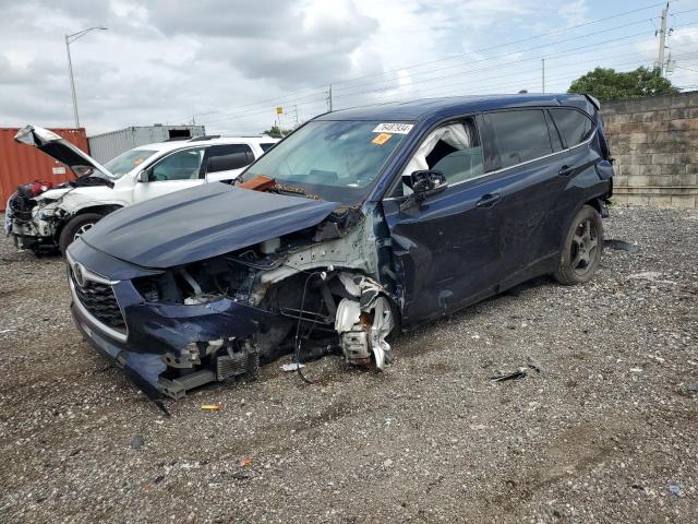 VIN 5TDCZRAH3NS555752 2022 Toyota Highlander, L no.1