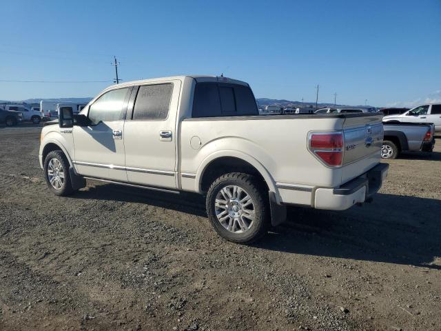 FORD F150 SUPER 2009 cream crew pic flexible fuel 1FTPW14V99FB16140 photo #3