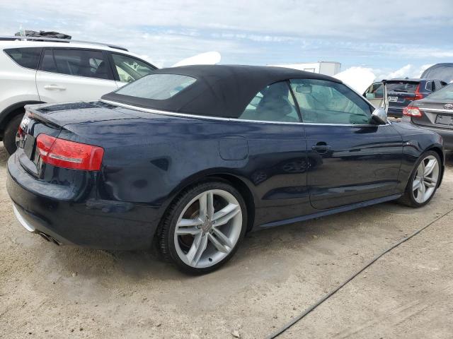 AUDI S5 PREMIUM 2010 blue  gas WAUCGAFH5AN015591 photo #4