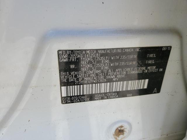 2015 TOYOTA RAV4 LIMIT - 2T3YFREV7FW213929