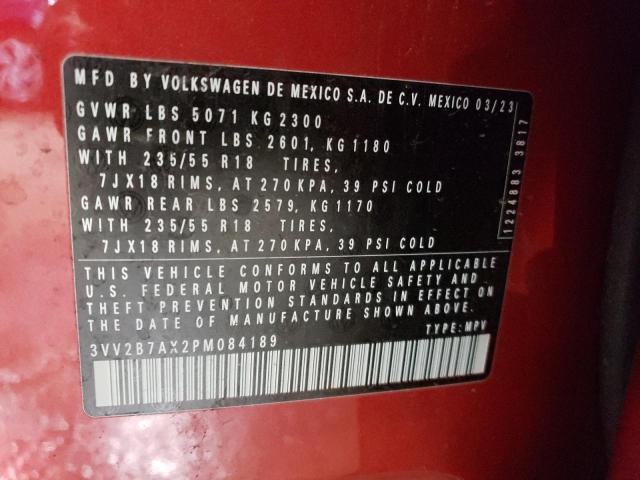 2023 VOLKSWAGEN TIGUAN SE - 3VV2B7AX2PM084189