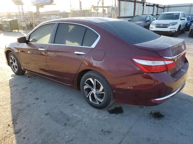 HONDA ACCORD LX 2017 burgundy  gas 1HGCR2F33HA240392 photo #3