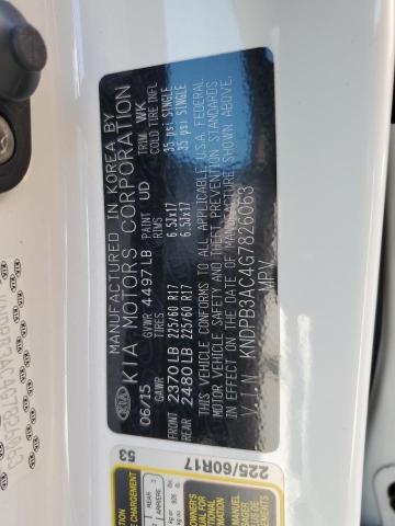 2016 KIA SPORTAGE L - KNDPB3AC4G7826063
