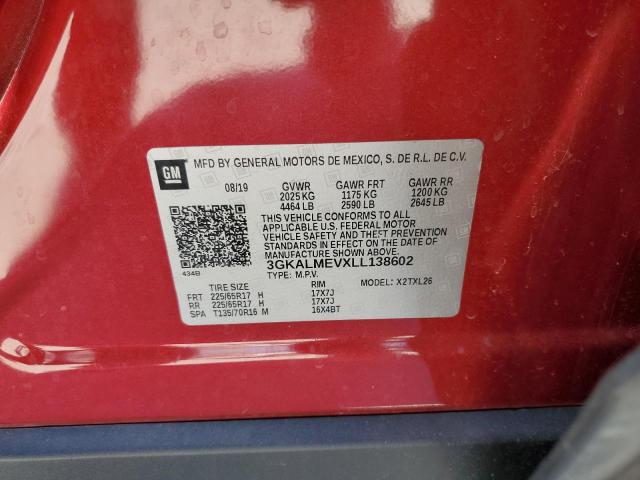2020 GMC TERRAIN SL - 3GKALMEVXLL138602