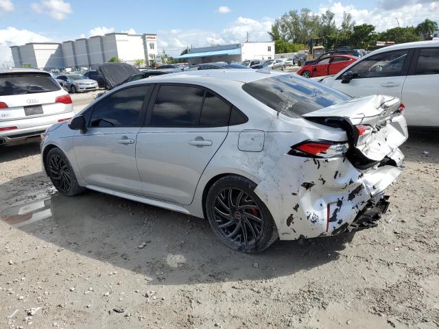 TOYOTA COROLLA LE 2022 silver  gas 5YFEPMAE6NP289577 photo #3