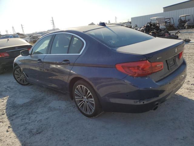 BMW 530 XI 2019 blue  gas WBAJA7C58KWC78176 photo #3