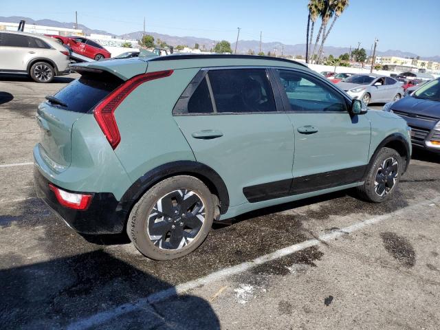 KIA NIRO WIND 2023 green  electric KNDCR3L17P5069015 photo #4