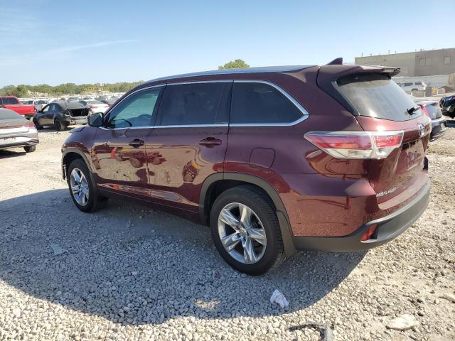 VIN 5TDDKRFH1ES029475 2014 Toyota Highlander, Limited no.2