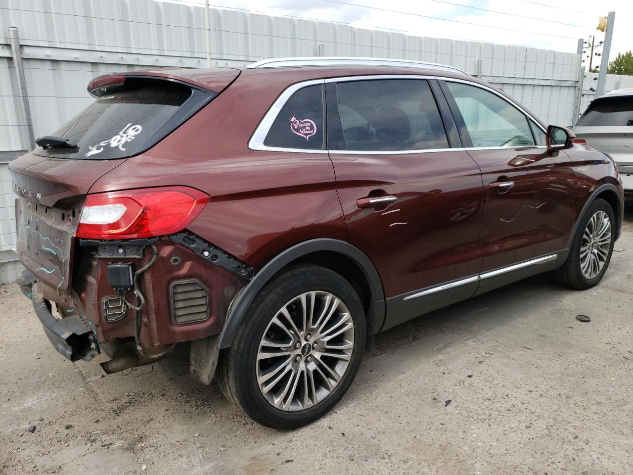 Lot #2938411637 2016 LINCOLN MKX RESERV